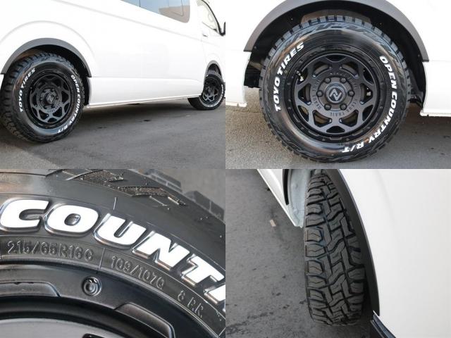 ハイエースワゴン グランドキャビン　ファインテックツアラー　キャプテンシート４脚×ロングスライドレール　ビックＸ１１インチナビ＆フリップダウンモニター　寒冷地仕様　ティーフォーススポイラー　オーバーフェンダー　ＬＥＤテールランプ　アルミホイル（20枚目）