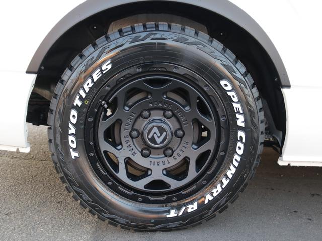 ハイエースワゴン グランドキャビン　ファインテックツアラー　キャプテンシート４脚×ロングスライドレール　ビックＸ１１インチナビ＆フリップダウンモニター　寒冷地仕様　ティーフォーススポイラー　オーバーフェンダー　ＬＥＤテールランプ　アルミホイル（41枚目）