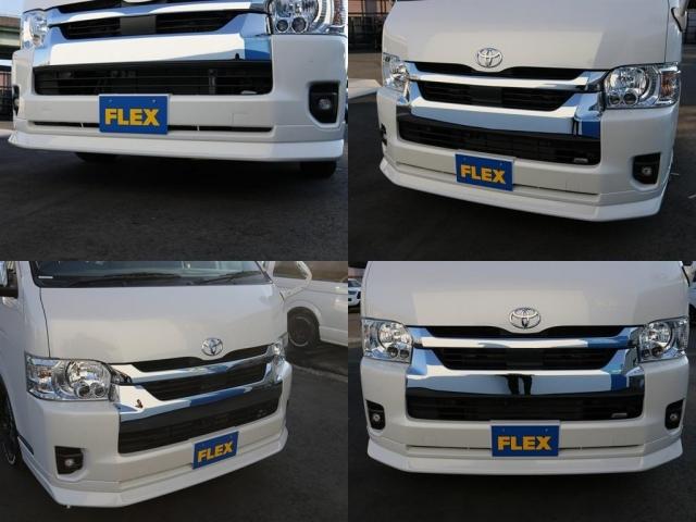 デルフィーノラインフロントスポイラー装着済み！！フェイスが一気にかっこよくなり引き締まりもよくなります♪