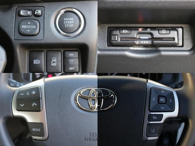プッシュスタート・ＥＴＣ・ステアリングスイッチなど運転するうえで役立つ装備が充実しております♪
