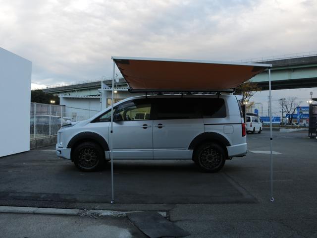 デリカＤ：５ Ｍ　オフロードカスタム＆ビックエックスメカレスナビ　フリップダウンモニター　ＭＫＷ１６インチアルミホイル　ヒッチメンバー　ＡＲＢサイドオーニング　ルーフキャリア　シートカバー（79枚目）