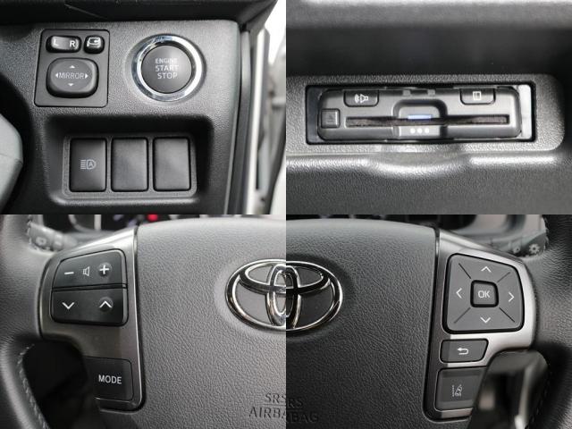 プッシュスタート・ＥＴＣ・ステアリングスイッチなど運転するうえで嬉しい装備が充実しております！！