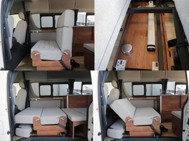 ハイエースバン DX GLパッケージ バン架装用パッケージ TSS付ICS付 寒冷地レス バルベロアーバングランデ 17インチAW カロナビ7インチナビ 天井・壁面断熱処理 FFヒーター サブバッテリー105Ah 上開き式冷蔵冷凍庫40L(13枚目)