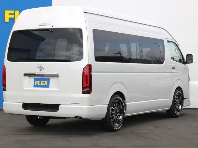 ハイエースバン ＳロングワイドＤＸ　ＧＬパッケージ　パーキングサポート　フローリング施工・レザートリム施工済み　アルパイン　ＢＩＧ－Ｘ１１（メカレス）　オリジナル　ネオトレースＲＥＤ　ＬＥＤテールランプ　オリジナルデルフ０６　１７インチアルミホイル（7枚目）