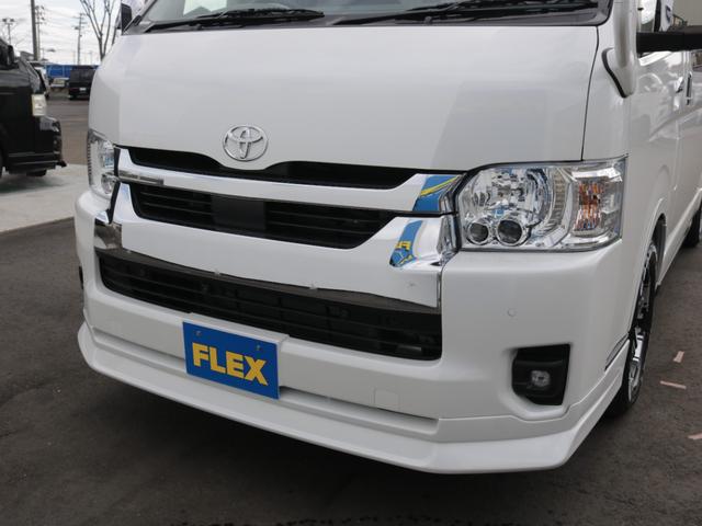 ハイエースバン ＳロングワイドＤＸ　ＧＬパッケージ　パーキングサポート　フローリング施工・レザートリム施工済み　アルパイン　ＢＩＧ－Ｘ１１（メカレス）　オリジナル　ネオトレースＲＥＤ　ＬＥＤテールランプ　オリジナルデルフ０６　１７インチアルミホイル（57枚目）