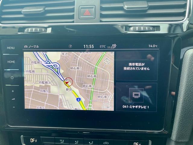 ゴルフ ＴＳＩハイライン　純正フルセグナビ　デジタルメーター搭載　ＬＥＤヘッドライト　アダプティブクルーズ　衝突軽減ブレーキ　バックカメラ　ＥＴＣ２．０　オートエアコン　純正アルミホイール（53枚目）