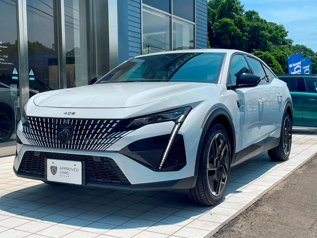 408 GTハイブリッド PHEV マトリックスLED ハーフレザー ACC 衝突軽減B カープレイ アンドロイドオート 360度カメラ 車線逸脱警報 障害物センサー アテンションアラート 電動リアゲート 純正19AW(9枚目)