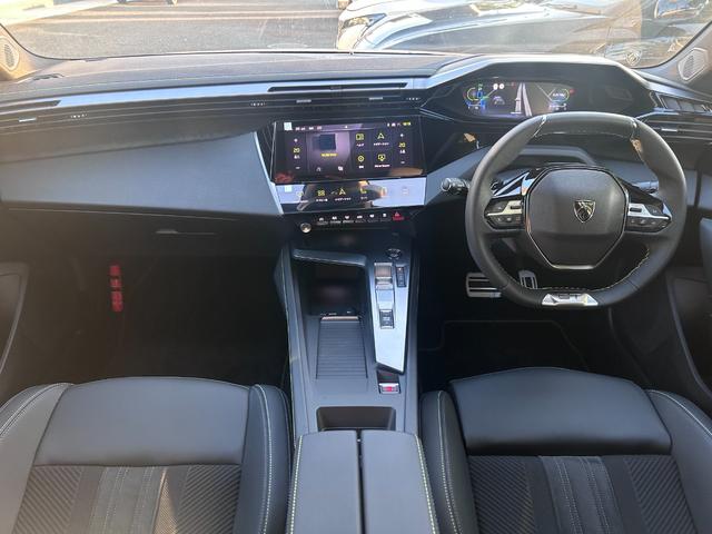 408 GTハイブリッド PHEV マトリックスLED ハーフレザー ACC 衝突軽減B カープレイ アンドロイドオート 360度カメラ 車線逸脱警報 障害物センサー アテンションアラート 電動リアゲート 純正19AW(17枚目)