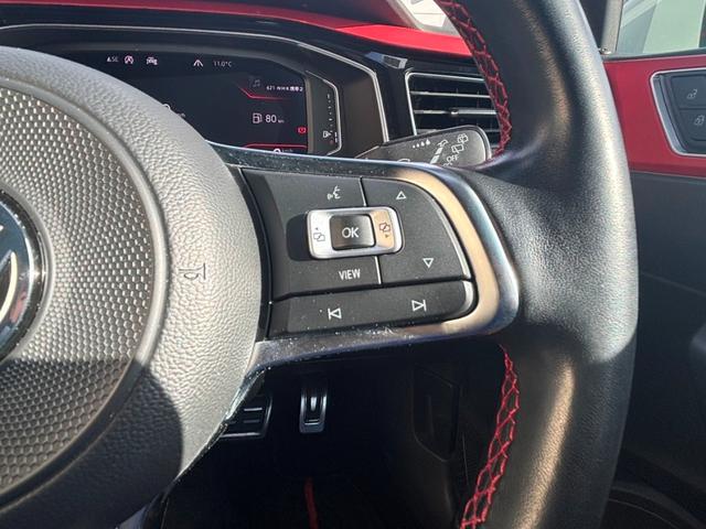 ポロＧＴＩ ベースグレード　純正フルセグナビ　ＬＥＤヘッドライト　衝突軽減ブレーキ　ＡＣＣ　バックカメラ　ＥＴＣ　Ｂｌｕｅｔｏｏｔｈ接続可　ドライブレコーダー　　オプション純正１８インチＡＷ（65枚目）