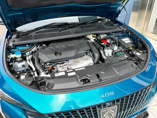 408 GTハイブリッド マトリックスLEDヘッドライト 純正ナビ 360度カメラ 半革パワーシート シートヒーター 衝突軽減ブレーキ ブラインドスポット クリアランスソナー ACC 純正19インチAW(23枚目)