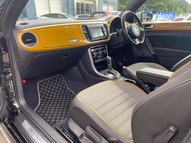 ザ・ビートル デューン 限定車 純正フルセグナビ 専用スポーツシート リアスポイラー バックカメラ 専用デザインアルミホイール Bluetooth接続 スマートキー ETC(10枚目)