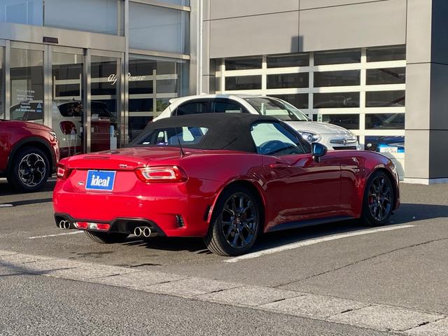 アバルト124 スパイダー ベースグレード レコードモンツァ 純正フルセグナビ バックカメラ ドライブレコーダー 純正17インチAW LEDライト ソフトトップ プッシュスタート シートヒーター パドルシフト Bluetooth接続 ETC(5枚目)