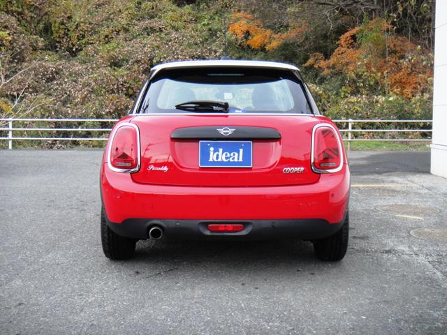 MINI クーパー ピカデリーエディション 特別仕様車 LEDヘッドライト 純正ナビゲーション 黒革シート Bカメラ シートヒーター 衝突軽減ブレーキ クリアランスソナー ETC 純正15インチAW(48枚目)