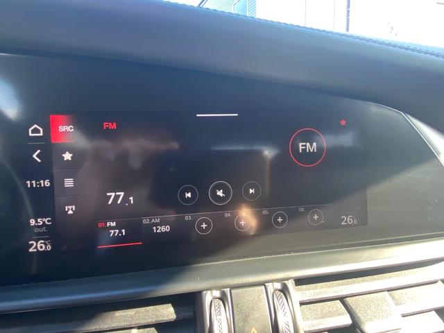 ジュリア ヴェローチェ 純正フルセグナビ AWD Carplay アダプティブクルーズコントロール ドラレコ シートヒーター ステアリングヒーター バックカメラ Bluetooth スマートキー 純正19インチAW ETC(53枚目)