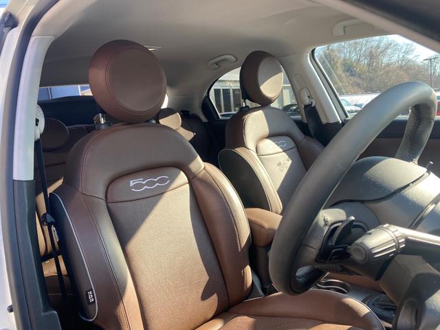 500X ポップスター プラス ブラウンレザーシート ETC シートヒーター パワーシート バックカメラ ドライブレコーダー Bluetooth接続 純正18インチアルミホイール USB接続(56枚目)