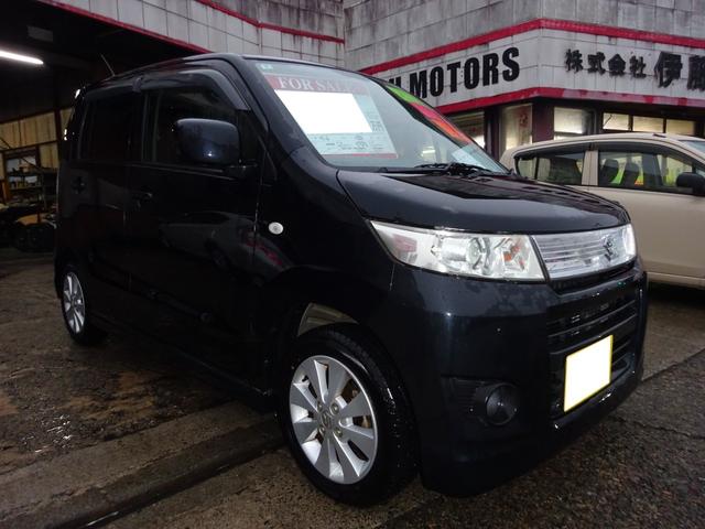 ワゴンＲスティングレー 　ナビＴＶ　Ｂｌｕｅｔｏｏｔｈ　スマートキー　プッシュスタート　フォグランプ　純正アルミホイール　ベンチシート　助手席下収納シート（3枚目）