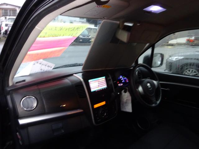 ワゴンＲスティングレー 　ナビＴＶ　Ｂｌｕｅｔｏｏｔｈ　スマートキー　プッシュスタート　フォグランプ　純正アルミホイール　ベンチシート　助手席下収納シート（8枚目）