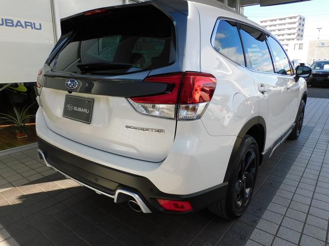 フォレスター スポーツ SDナビ Rカメラ SDナビ リヤビューカメラ スマートリヤビューミラー フロントビューカメラ サイドビューカメラ スバルリヤビークルディテクション 運転席・助手席・後席シートヒーター ステアリングヒーター(3枚目)