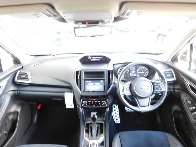 フォレスター スポーツ SDナビ Rカメラ SDナビ リヤビューカメラ スマートリヤビューミラー フロントビューカメラ サイドビューカメラ スバルリヤビークルディテクション 運転席・助手席・後席シートヒーター ステアリングヒーター(6枚目)