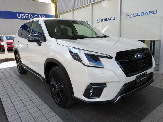 フォレスター スポーツ SDナビ Rカメラ SDナビ リヤビューカメラ スマートリヤビューミラー フロントビューカメラ サイドビューカメラ スバルリヤビークルディテクション 運転席・助手席・後席シートヒーター ステアリングヒーター(11枚目)