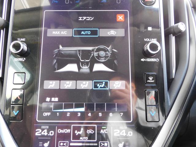 レヴォーグ STI Sport EX EyeSight X搭載車 11.6インチセンターインフォメーションディスプレイ&インフォテインメントシステム ETC2.0 リヤビューカメラ ドライブレコーダー LEDアクセサリーライナー(34枚目)