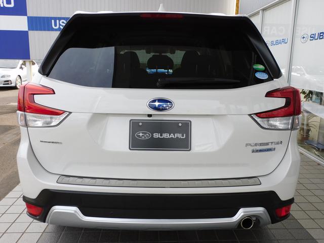 フォレスター Ａｄｖａｎｃｅ　ＥｙｅＳｉｇｈｔ搭載車　ＳＤナビ　Ｒカメラ　ＳＤナビ　リヤビューカメラ　ＥＴＣ２．０　ＬＥＤアクセサリーライナー　スバルリヤビークルディテクション　運転席・助手席・後席シートヒーター　ステアリングヒーター（5枚目）