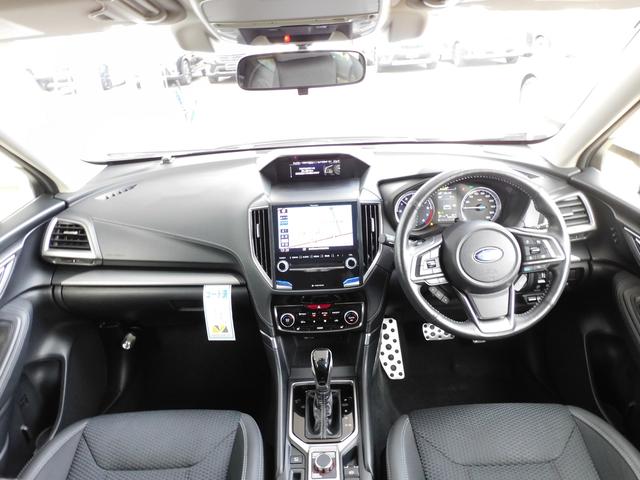 フォレスター Ａｄｖａｎｃｅ　ＥｙｅＳｉｇｈｔ搭載車　ＳＤナビ　Ｒカメラ　ＳＤナビ　リヤビューカメラ　ＥＴＣ２．０　ＬＥＤアクセサリーライナー　スバルリヤビークルディテクション　運転席・助手席・後席シートヒーター　ステアリングヒーター（6枚目）