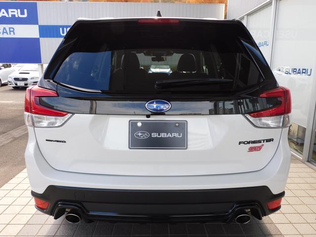 フォレスター STIスポーツ SDナビ Rカメラ ETC SDナビ リヤビューカメラ ETC スバルリヤビークルディテクション サイドビューカメラ フロントビューカメラ キーレスアクセス&プッシュスタート ステアリングヒーター(5枚目)