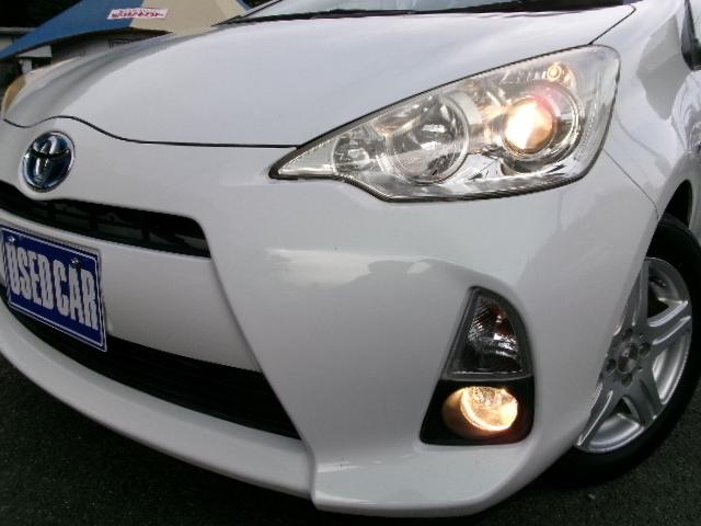 アクア Ｇ　純正ＳＤナビ・地デジ・バックカメラ・Ｂｌｕｅｔｏｏｔｈ・ＥＴＣ・１５インチアルミホイール・フォグランプ・プッシュスタート・スマートキー（35枚目）