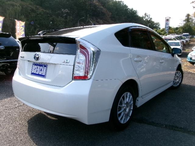 プリウス G 後期型・純正8インチHDDナビ・地デジ・バックカメラ・Bluetooth・ビルドインETC・ハーフレザーシート・クルーズコントロール・AC100V対応・HIDヘッドライト・フォグランプ・スマートキー(8枚目)