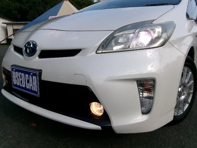 プリウス G 後期型・純正8インチHDDナビ・地デジ・バックカメラ・Bluetooth・ビルドインETC・ハーフレザーシート・クルーズコントロール・AC100V対応・HIDヘッドライト・フォグランプ・スマートキー(42枚目)