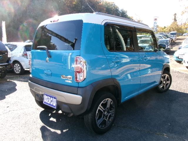 ハスラー Ｘターボ　４ＷＤ・レーダーブレーキサポート・純正スマホ連携ナビ・地デジ・バックカメラ・Ｂｌｕｅｔｏｏｔｈ・ＥＴＣ・シートヒーター・ルーフレール・ＨＩＤヘッドライト・フォグランプ・プッシュスタート・スマートキー（8枚目）