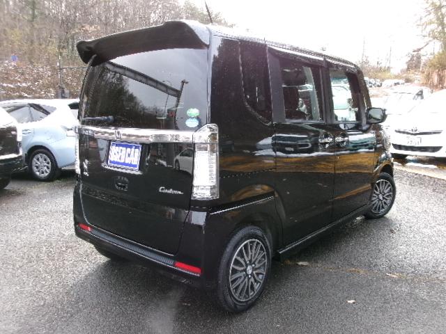 N-BOXカスタム G・Aパッケージ 4WD・シティブレーキアクティブシステム・メモリーナビ・地デジ・バックカメラ・Bluetooth・パワースライドドア・モデューロ14インチアルミホイール・HIDヘッドライト・フォグランプ・スマートキー(8枚目)