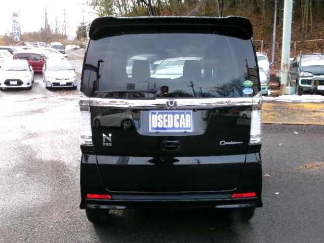 N-BOXカスタム G・Aパッケージ 4WD・シティブレーキアクティブシステム・メモリーナビ・地デジ・バックカメラ・Bluetooth・パワースライドドア・モデューロ14インチアルミホイール・HIDヘッドライト・フォグランプ・スマートキー(10枚目)