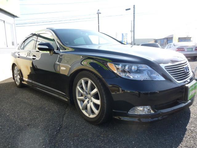 LS460 バージョンU Iパッケージ Sルーフ 黒革シート(4枚目)