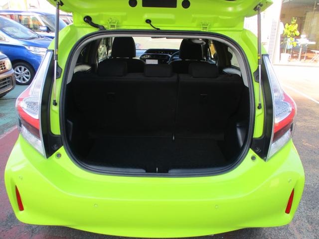 アクア S トヨタセーフティーセンス スマートキー&プッシュスタート 社外ナビ フルセグTV バックモニター DVDビデオ再生&Bluetoothオーディオ 純正ドライブレコーダー ETC(16枚目)