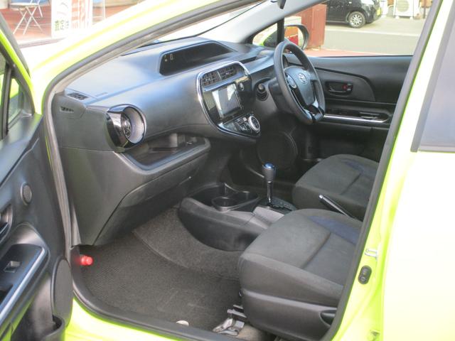 アクア S トヨタセーフティーセンス スマートキー&プッシュスタート 社外ナビ フルセグTV バックモニター DVDビデオ再生&Bluetoothオーディオ 純正ドライブレコーダー ETC(51枚目)