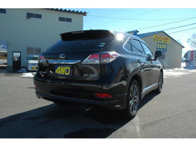 RX450h バージョンL 4WD 中古スタッドレスタイヤ付(8枚目)