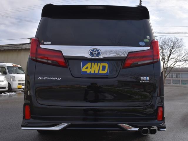アルファードハイブリッド SR 4WD/モデリスタエアロ/メーカーOPナビ/JBLサウンドシステム/CD・DVD・BT・フルセグ/バックカメラ/黒革シート/両側電動スライドドア/ETC2.0/セーフティセンス/中古スタッドレスセット(7枚目)