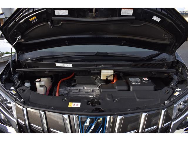 アルファードハイブリッド SR 4WD/モデリスタエアロ/メーカーOPナビ/JBLサウンドシステム/CD・DVD・BT・フルセグ/バックカメラ/黒革シート/両側電動スライドドア/ETC2.0/セーフティセンス/中古スタッドレスセット(40枚目)