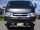 ハイエースバン ロングスーパーGL 4WD/4型フェイス/ディーゼルターボ/タイミングベルト交換済/ナビ/TV/バックカメラ/ETC/キーレス/オートライト/ヒッチメンバー取付/ベットキット取付/保証付き 中古車画像_2