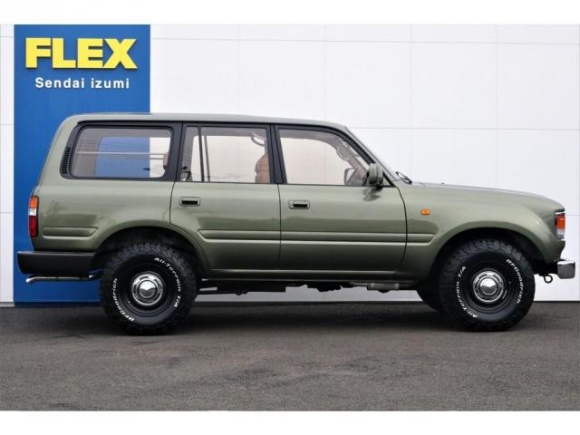 トヨタ ランドクルーザー８０ その他 ｖｘリミテッド ｒｅｎｏｃａ ６０丸目フェイス ナローボディー換装 ｎｅｗペイント 後期ディーゼルターボ ｄｅａｎ１６ａｗ ｂｆグッドリッチｋｏ２ オリジナルマフラー キャメルクラシックシートカバー ｎａｒｄｉステア 中古車