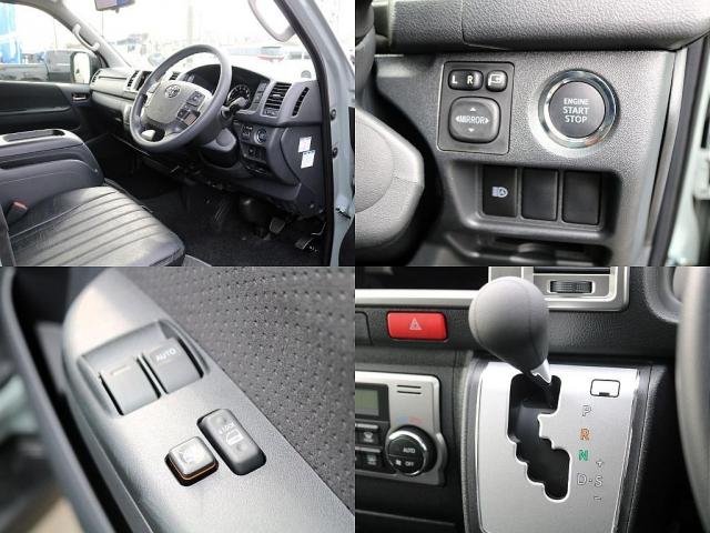 ハイエースバン ロングスーパーGL アースカラーパッケージ メッキパーツマットブラック塗装 ヘッドライトインナーブラック オーバーフェンダー Paw16AW ベッドキット シートカバー アルパインBIG-Xナビ ドラレコ HDMIポート(4枚目)