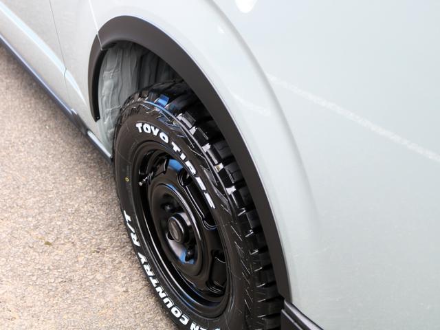 ハイエースバン ロングスーパーGL アースカラーパッケージ メッキパーツマットブラック塗装 ヘッドライトインナーブラック オーバーフェンダー Paw16AW ベッドキット シートカバー アルパインBIG-Xナビ ドラレコ HDMIポート(33枚目)