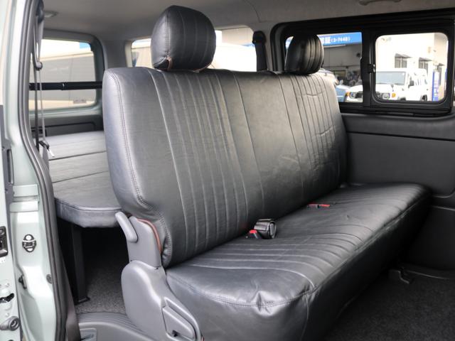 ハイエースバン ロングスーパーGL アースカラーパッケージ メッキパーツマットブラック塗装 ヘッドライトインナーブラック オーバーフェンダー Paw16AW ベッドキット シートカバー アルパインBIG-Xナビ ドラレコ HDMIポート(41枚目)