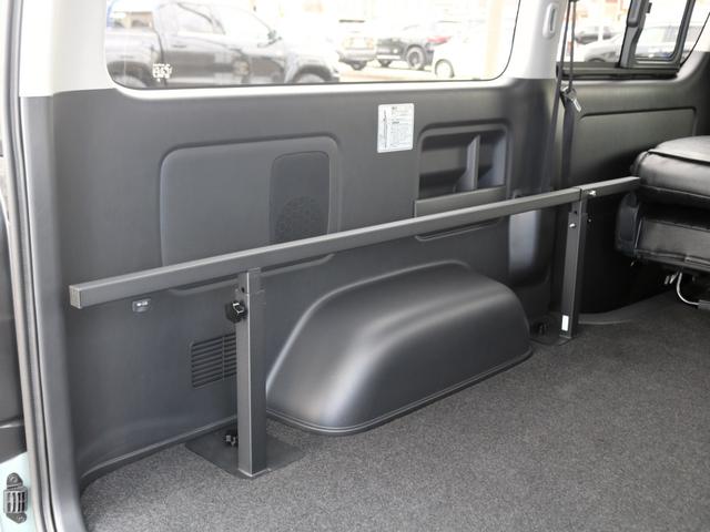 ハイエースバン ロングスーパーGL アースカラーパッケージ メッキパーツマットブラック塗装 ヘッドライトインナーブラック オーバーフェンダー Paw16AW ベッドキット シートカバー アルパインBIG-Xナビ ドラレコ HDMIポート(48枚目)