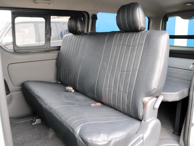 ハイエースバン ロングスーパーGL アースカラーパッケージ メッキパーツマットブラック塗装 ヘッドライトインナーブラック オーバーフェンダー Paw16AW ベッドキット シートカバー アルパインBIG-Xナビ ドラレコ HDMIポート(52枚目)