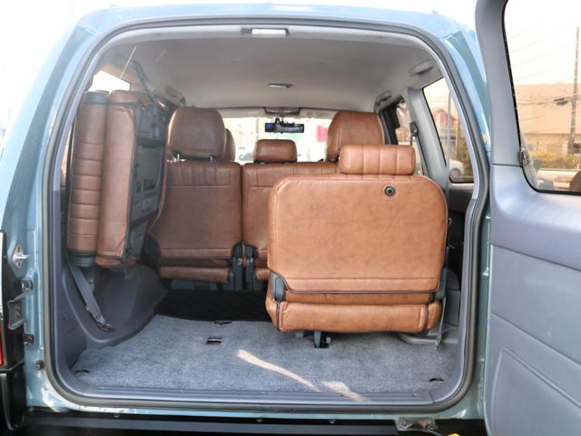 ランドクルーザープラド ＴＸリミテッド　アンヴィルカラー　丸目フェイス換装　オレンジサイドマーカー　コーナーレンズ　スモークテールランプ　マットブラック塗装　ＤＥＡＮカリフォルニア１６インチＡＷ　ＢＦグッドリッチ２３５ＡＴタイヤ（55枚目）