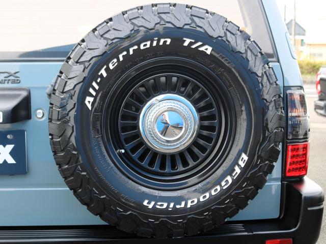 ランドクルーザープラド ＴＸリミテッド　アンヴィルカラー　丸目フェイス換装　オレンジサイドマーカー　コーナーレンズ　スモークテールランプ　マットブラック塗装　ＤＥＡＮカリフォルニア１６インチＡＷ　ＢＦグッドリッチ２３５ＡＴタイヤ（58枚目）