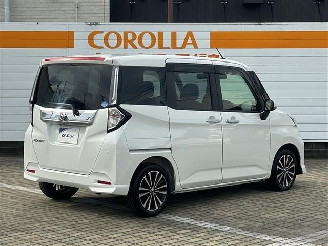 ルーミー カスタムＧ－Ｔ　フルセグ　メモリーナビ　ＤＶＤ再生　ミュージックプレイヤー接続可　バックカメラ　衝突被害軽減システム　ＥＴＣ　両側電動スライド　ＬＥＤヘッドランプ　記録簿　アイドリングストップ（4枚目）